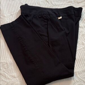 Alfani Black Trousers-Pull on with Tummy Control panel.